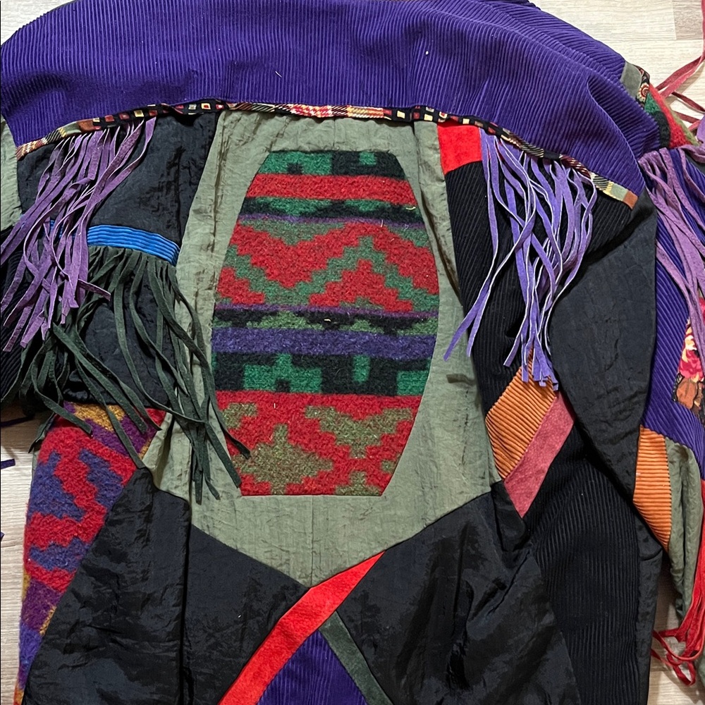 Braetan Multicolor Patchwork Jacket - image 6